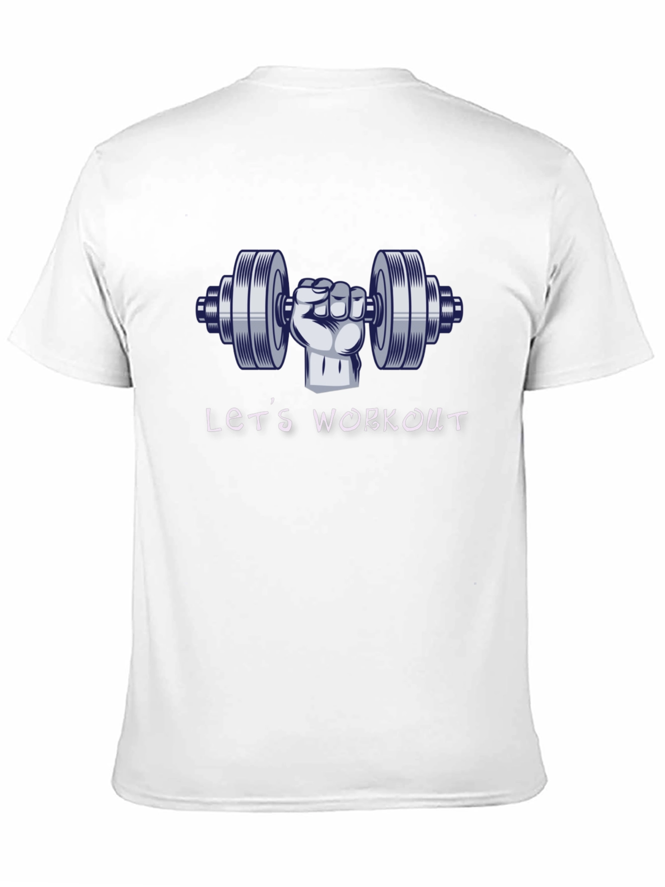 Lets Workout T-Shirt - Gym Motivation Tee