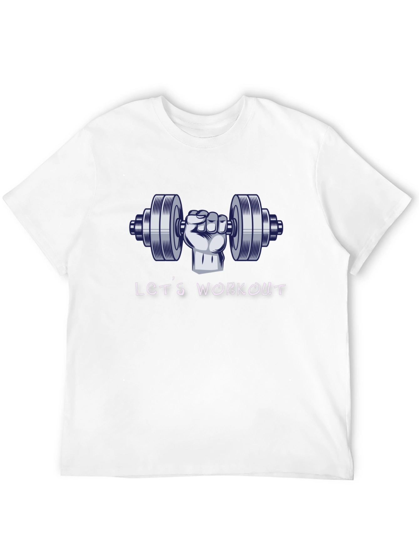Lets Workout T-Shirt - Gym Motivation Tee