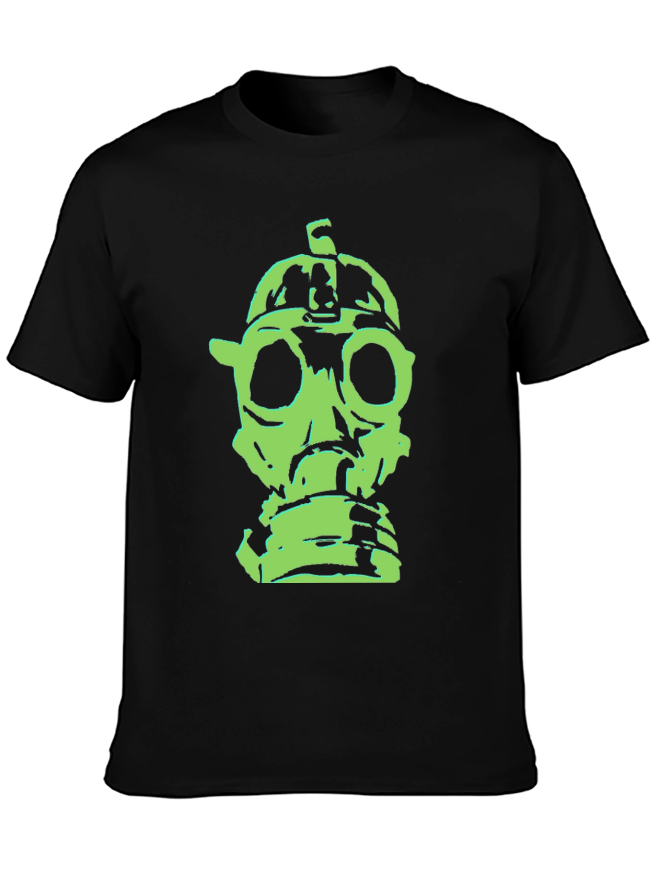 Gas Mask Graphic Tee - Bold Streetwear Style