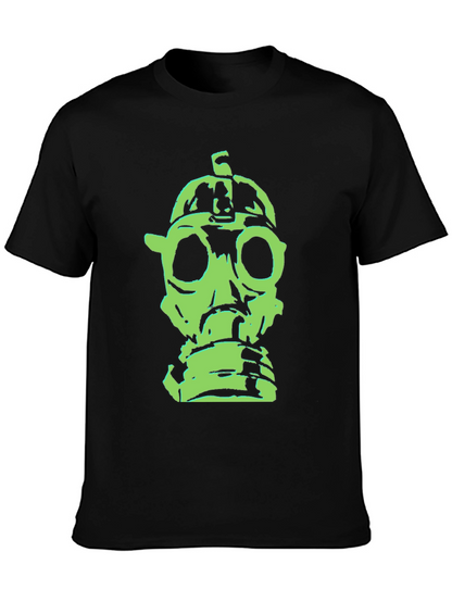 Gas Mask Graphic Tee - Bold Streetwear Style