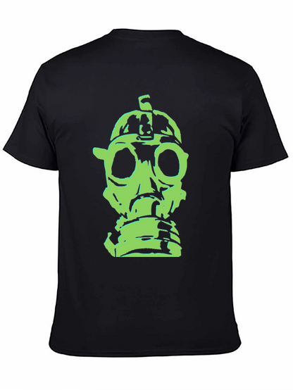 Gas Mask Graphic Tee - Bold Streetwear Style