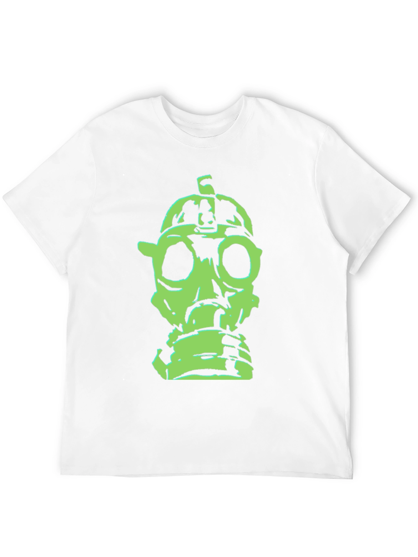 Gas Mask Graphic Tee - Bold Streetwear Style