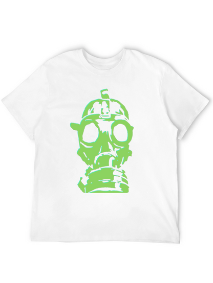 Gas Mask Graphic Tee - Bold Streetwear Style