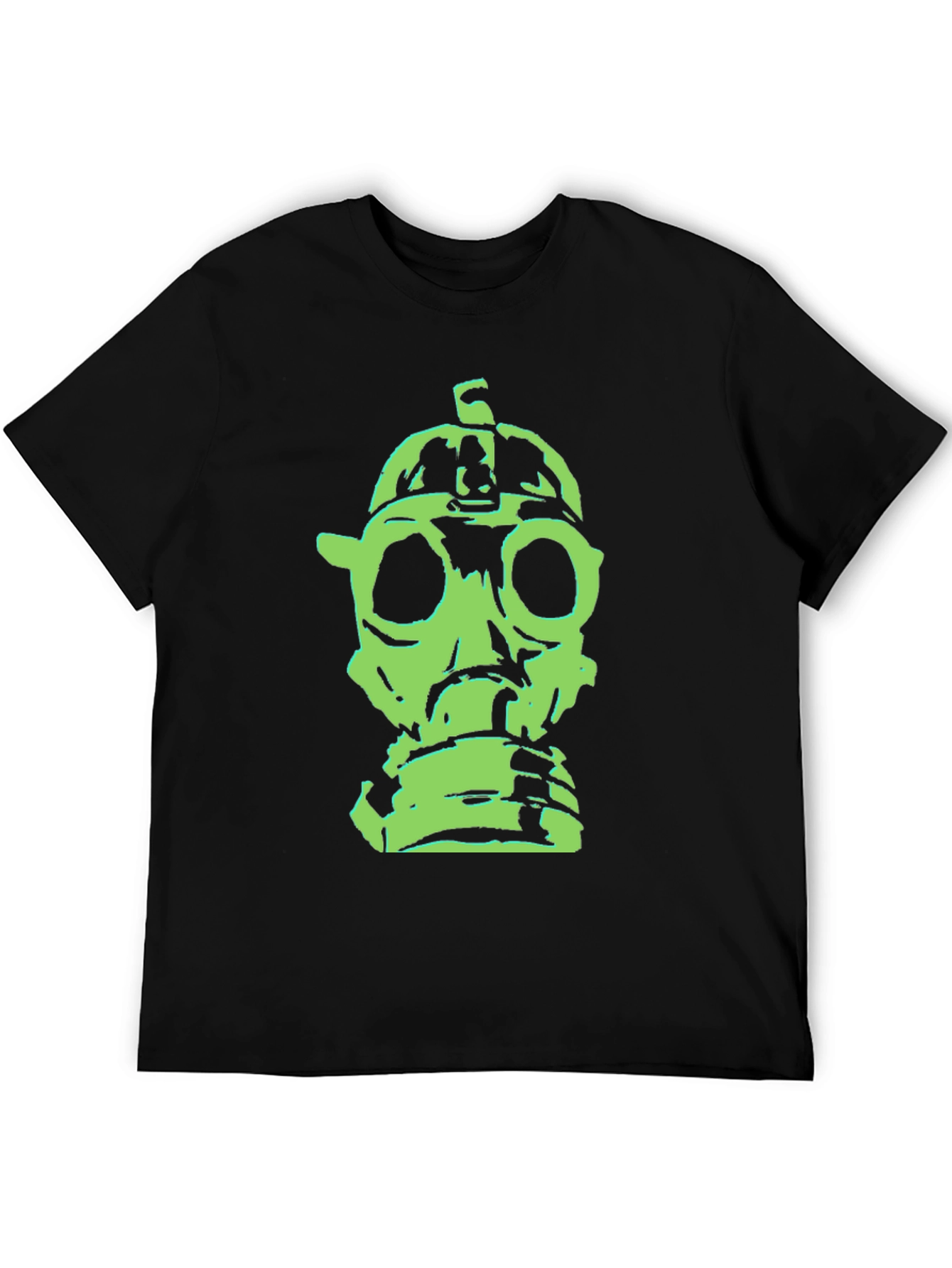 Gas Mask Graphic Tee - Bold Streetwear Style