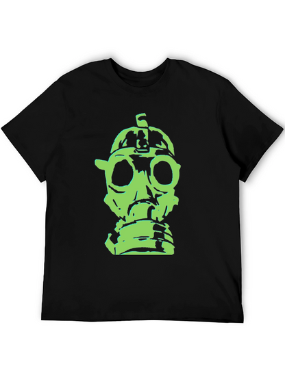 Gas Mask Graphic Tee - Bold Streetwear Style