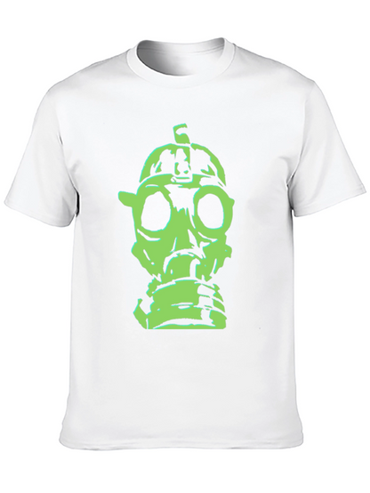 Gas Mask Graphic Tee - Bold Streetwear Style
