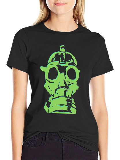 Gas Mask Graphic Tee - Bold Streetwear Style