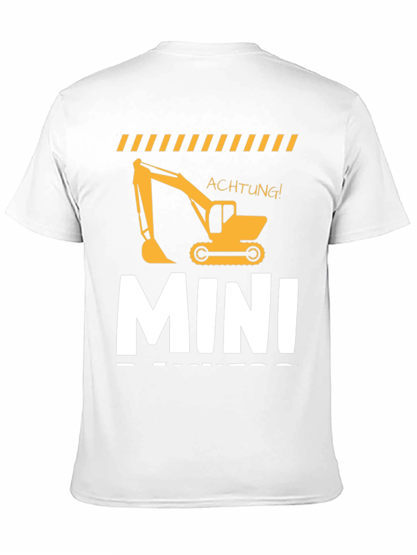 Mini Digger T-Shirt: Construction Zone