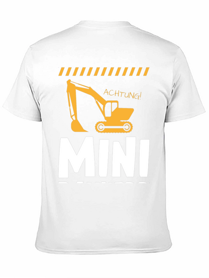 Mini Digger T-Shirt: Construction Zone