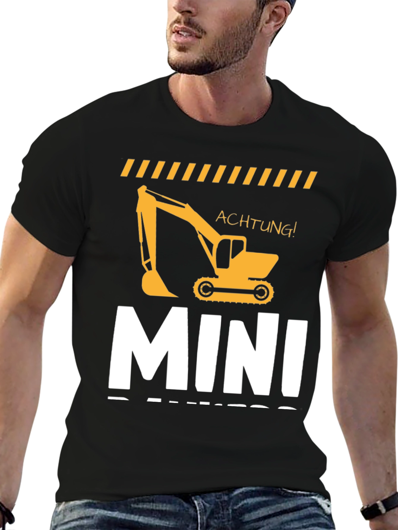 Mini Digger T-Shirt: Construction Zone