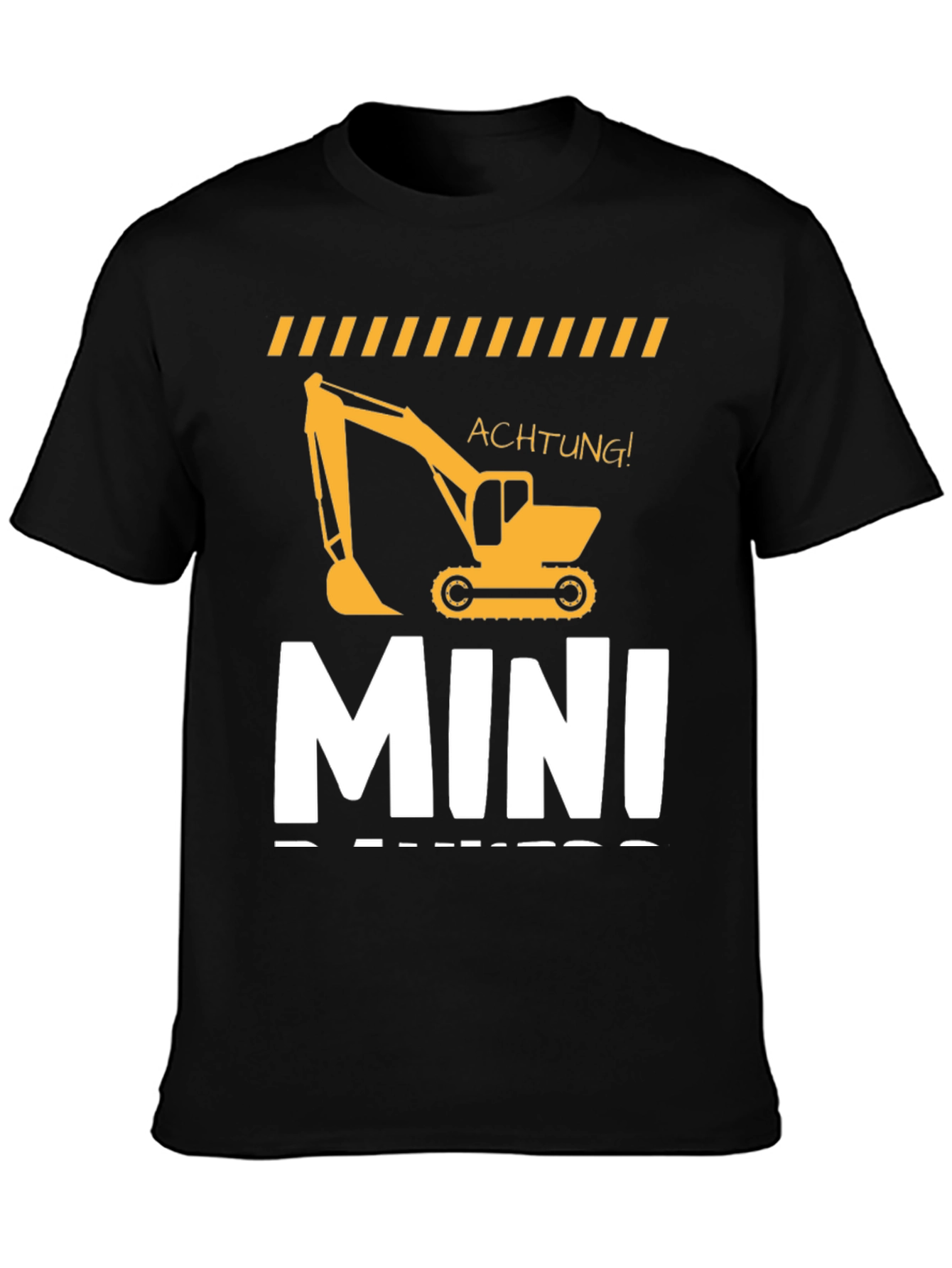 Mini Digger T-Shirt: Construction Zone