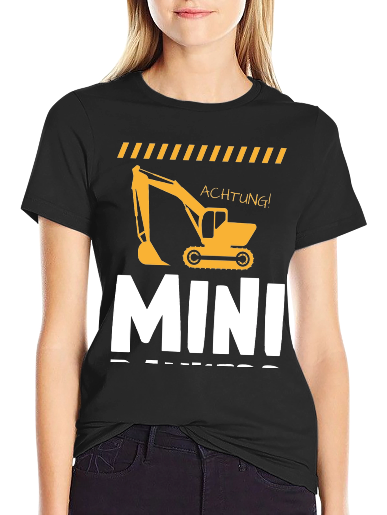 Mini Digger T-Shirt: Construction Zone