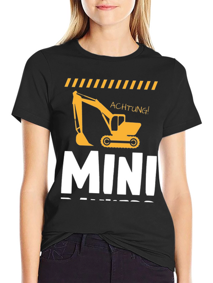Mini Digger T-Shirt: Construction Zone