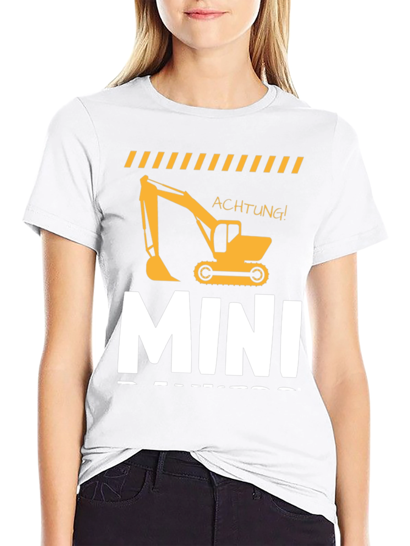 Mini Digger T-Shirt: Construction Zone