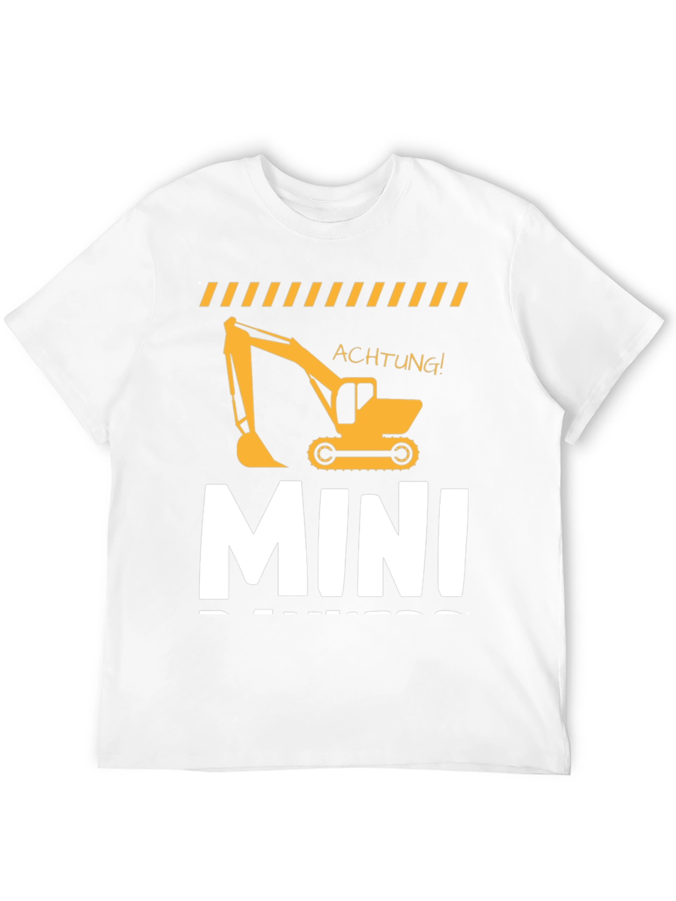 Mini Digger T-Shirt: Construction Zone