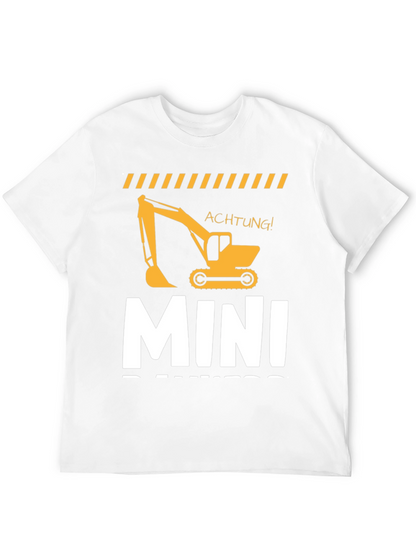 Mini Digger T-Shirt: Construction Zone
