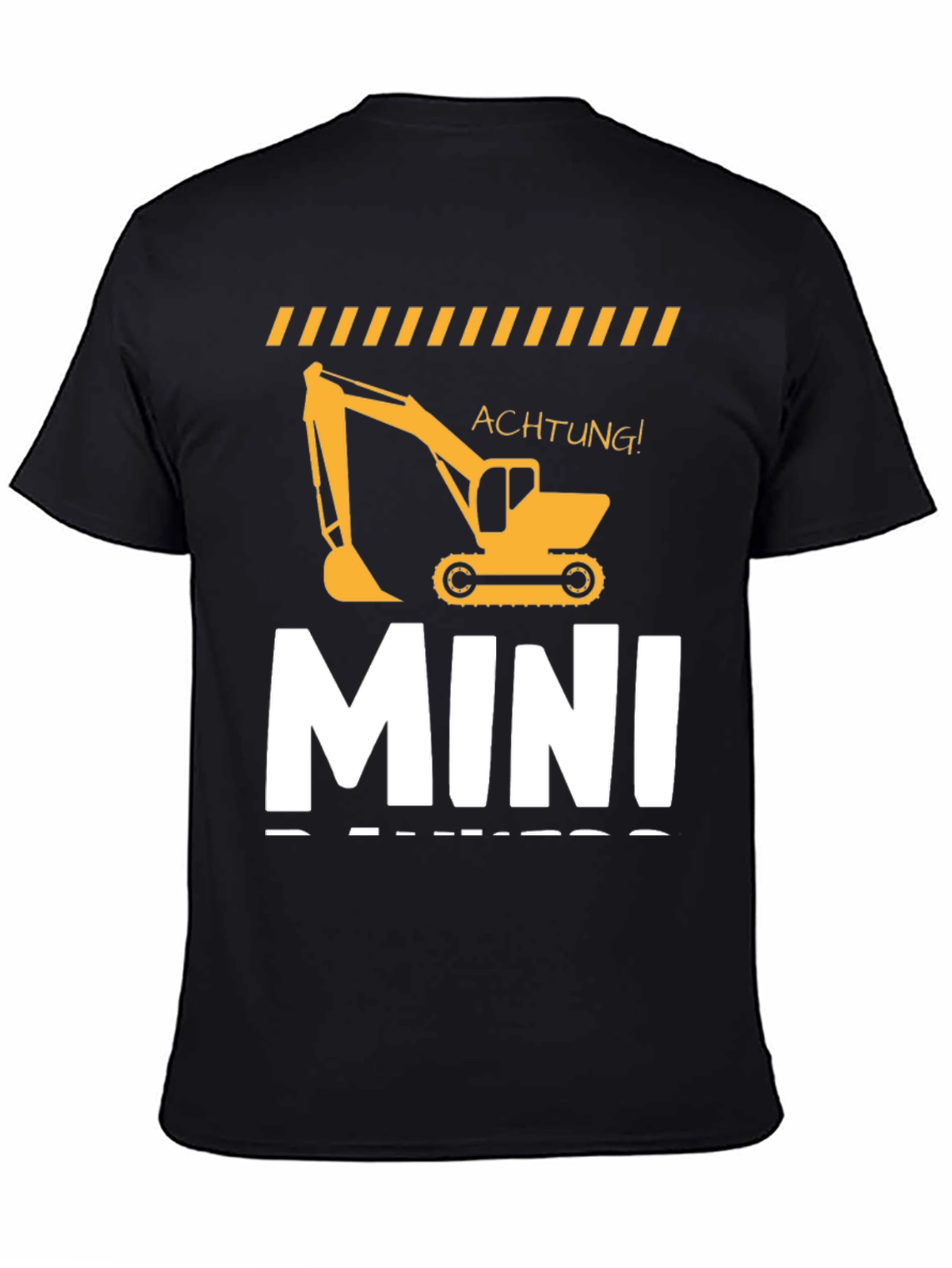 Mini Digger T-Shirt: Construction Zone