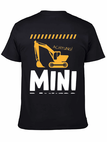 Mini Digger T-Shirt: Construction Zone