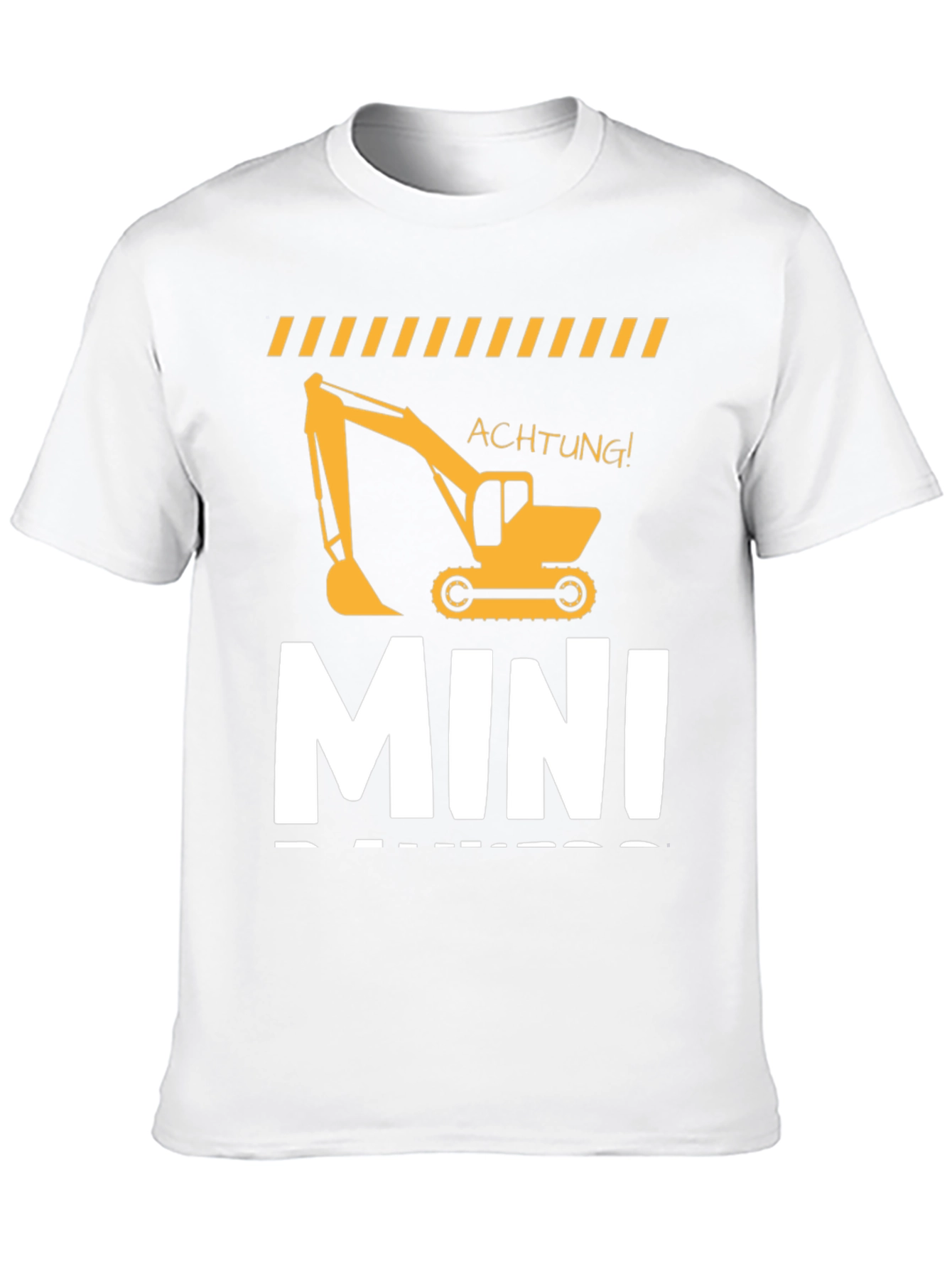 Mini Digger T-Shirt: Construction Zone