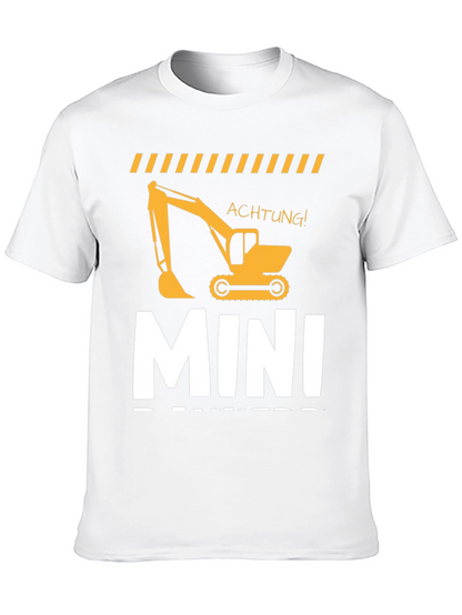 Mini Digger T-Shirt: Construction Zone