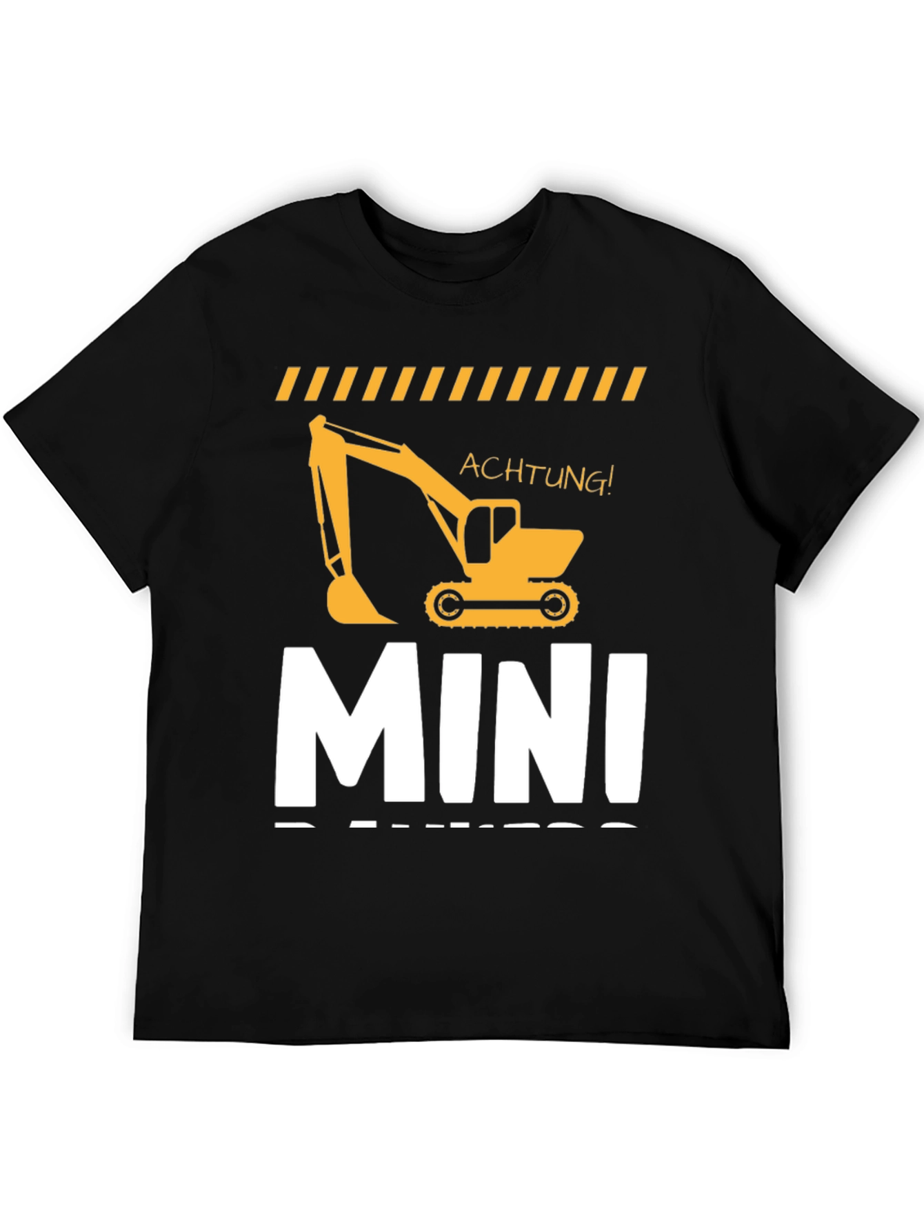 Mini Digger T-Shirt: Construction Zone