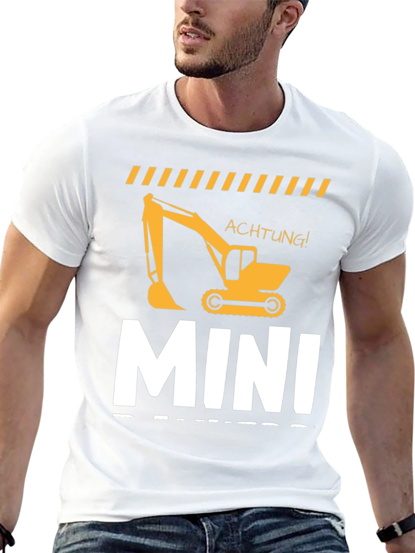 Mini Digger T-Shirt: Construction Zone