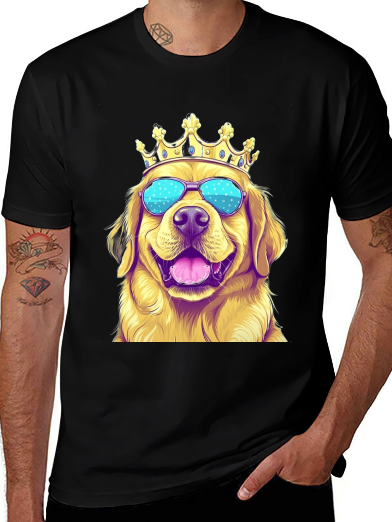 Golden Retriever King T-Shirt