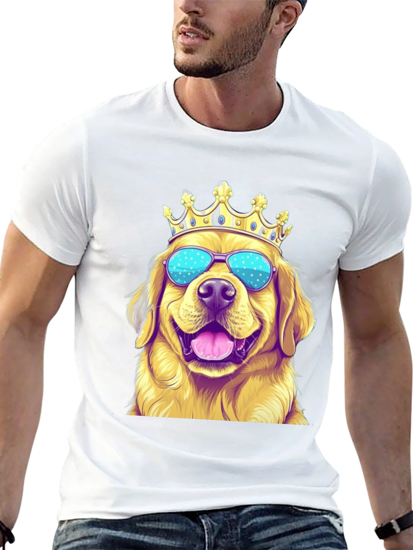 Golden Retriever King T-Shirt