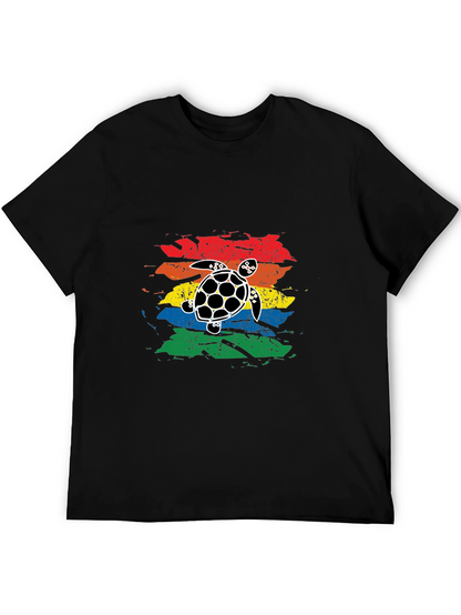 Retro Turtle Graphic T-Shirt