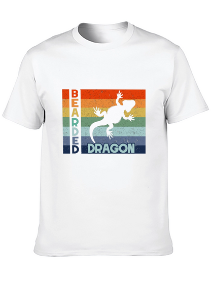 Bearded Dragon Retro Graphic T-Shirt