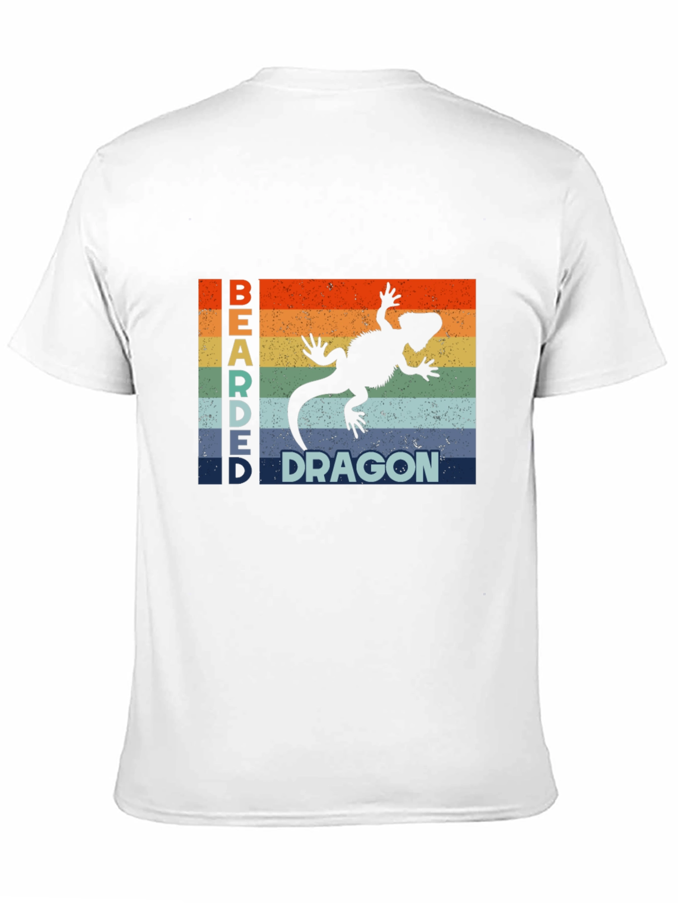 Bearded Dragon Retro Graphic T-Shirt