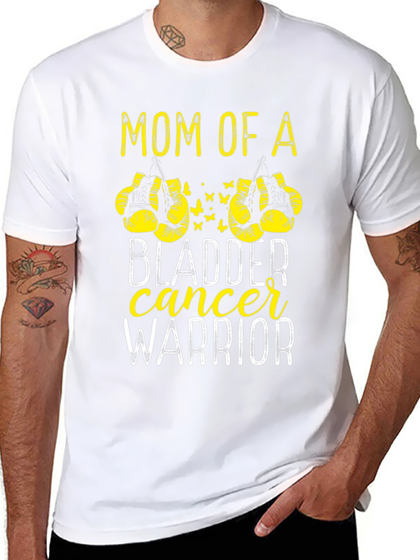 Mom of a Bladder Cancer Warrior T-Shirt