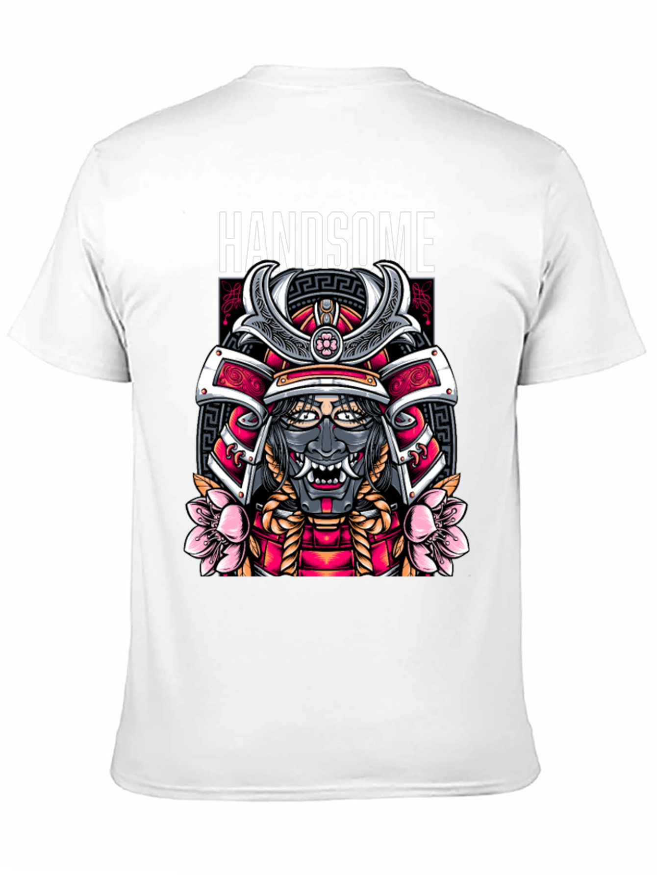 Handsome Samurai Graphic Tee - Urban Streetwear