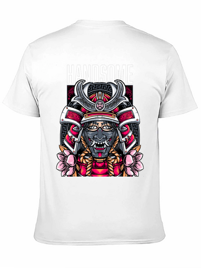 Handsome Samurai Graphic Tee - Urban Streetwear