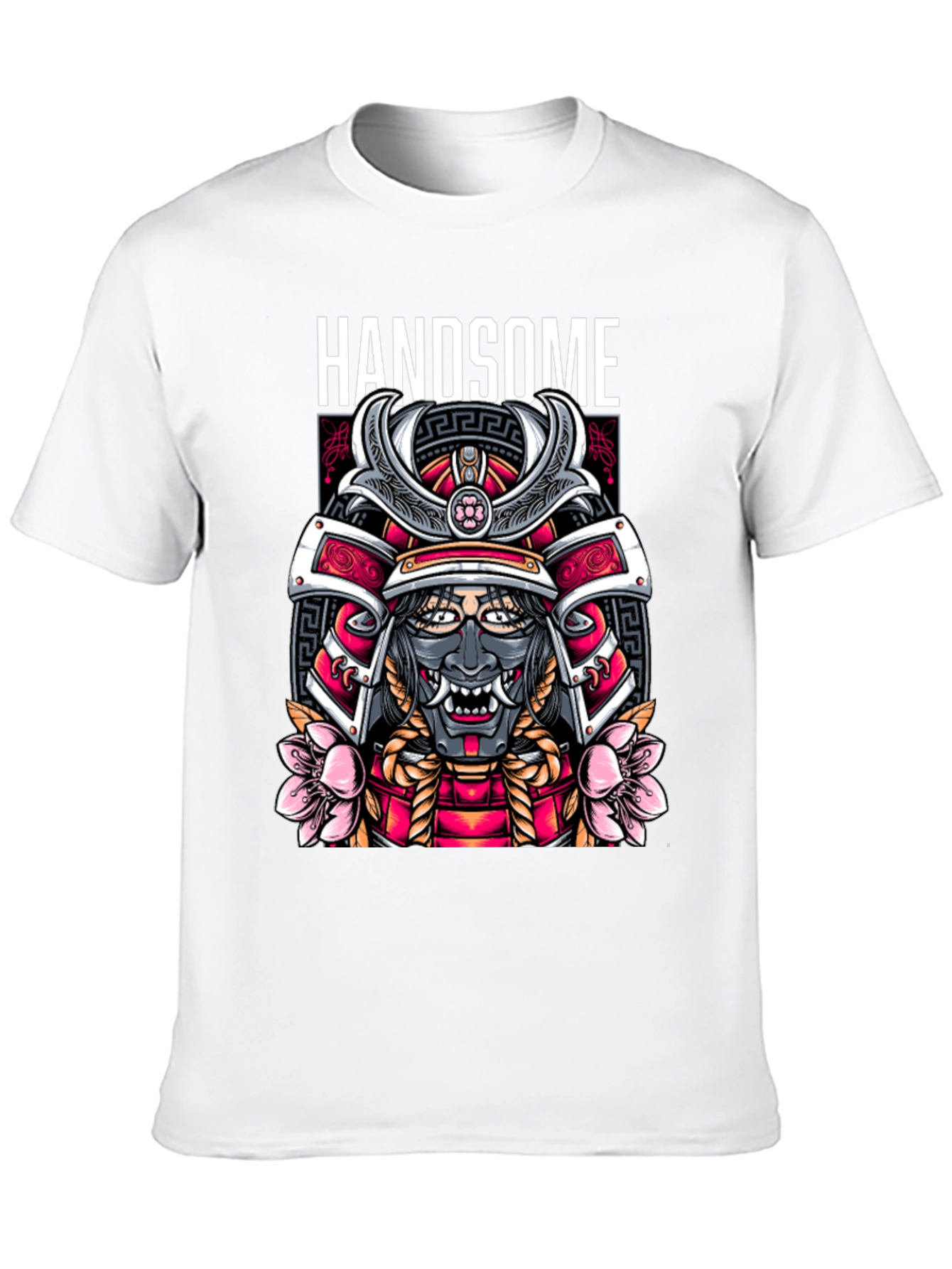 Handsome Samurai Graphic Tee - Urban Streetwear