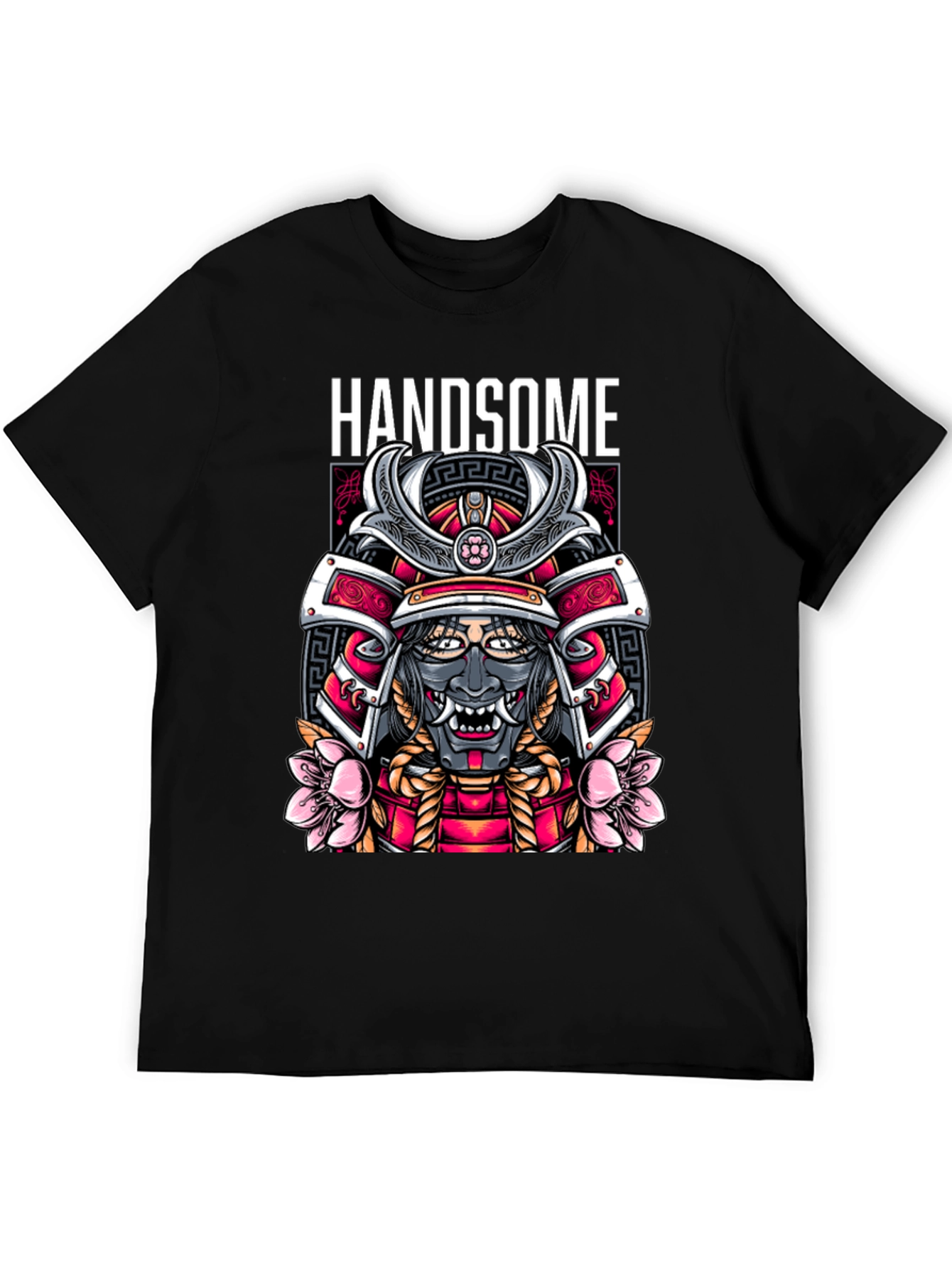 Handsome Samurai Graphic Tee - Urban Streetwear