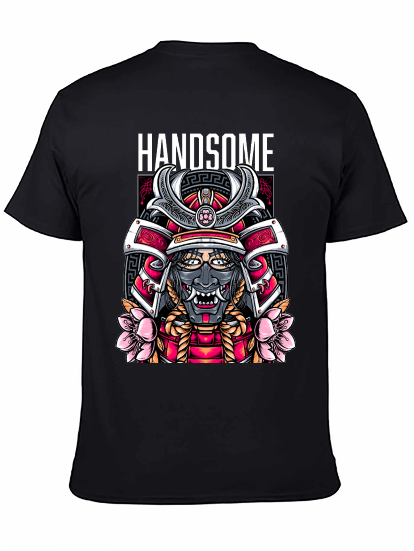 Handsome Samurai Graphic Tee - Urban Streetwear
