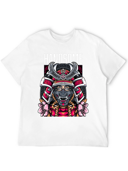 Handsome Samurai Graphic Tee - Urban Streetwear