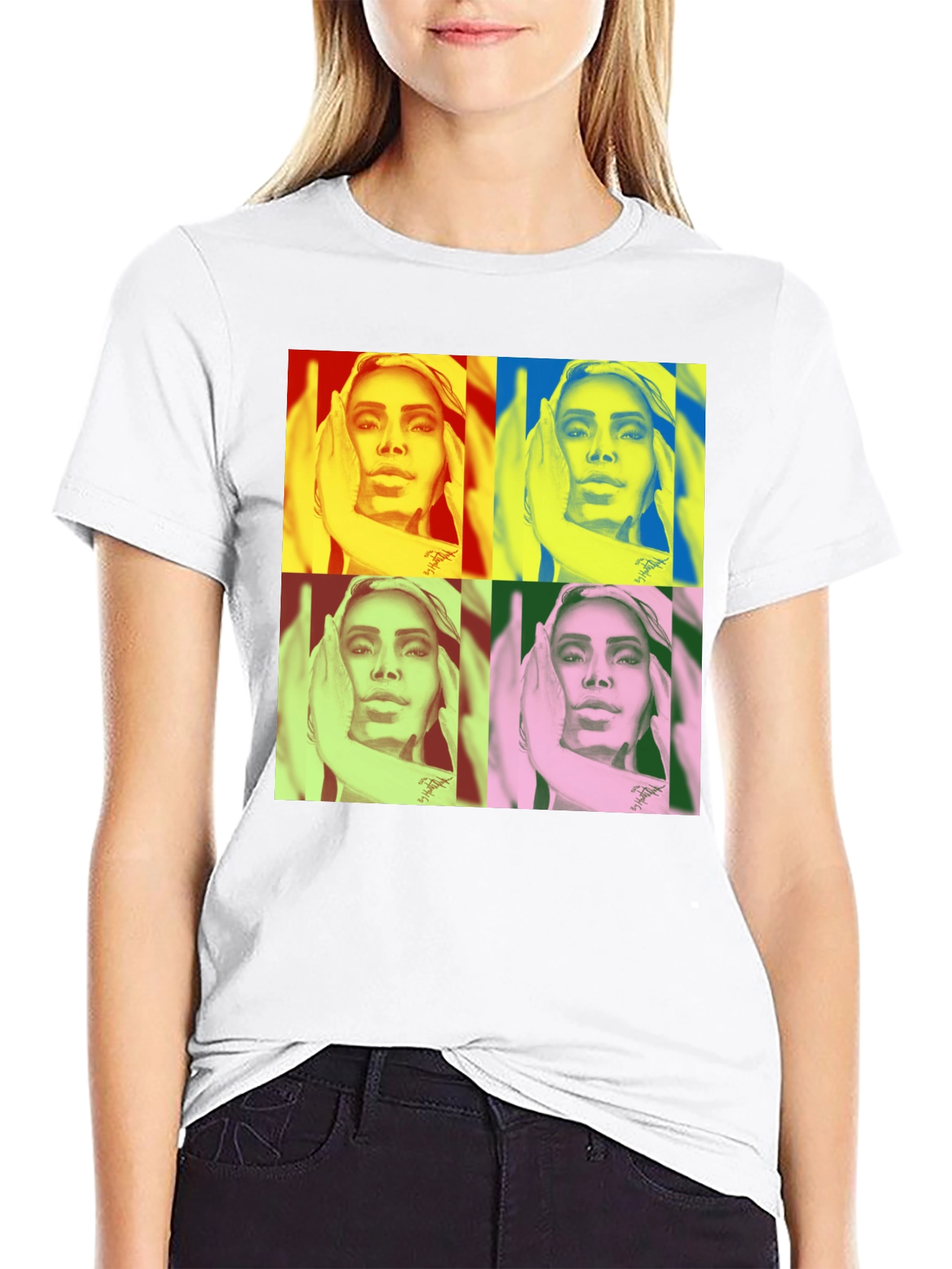 Pop Art Portrait T-Shirt