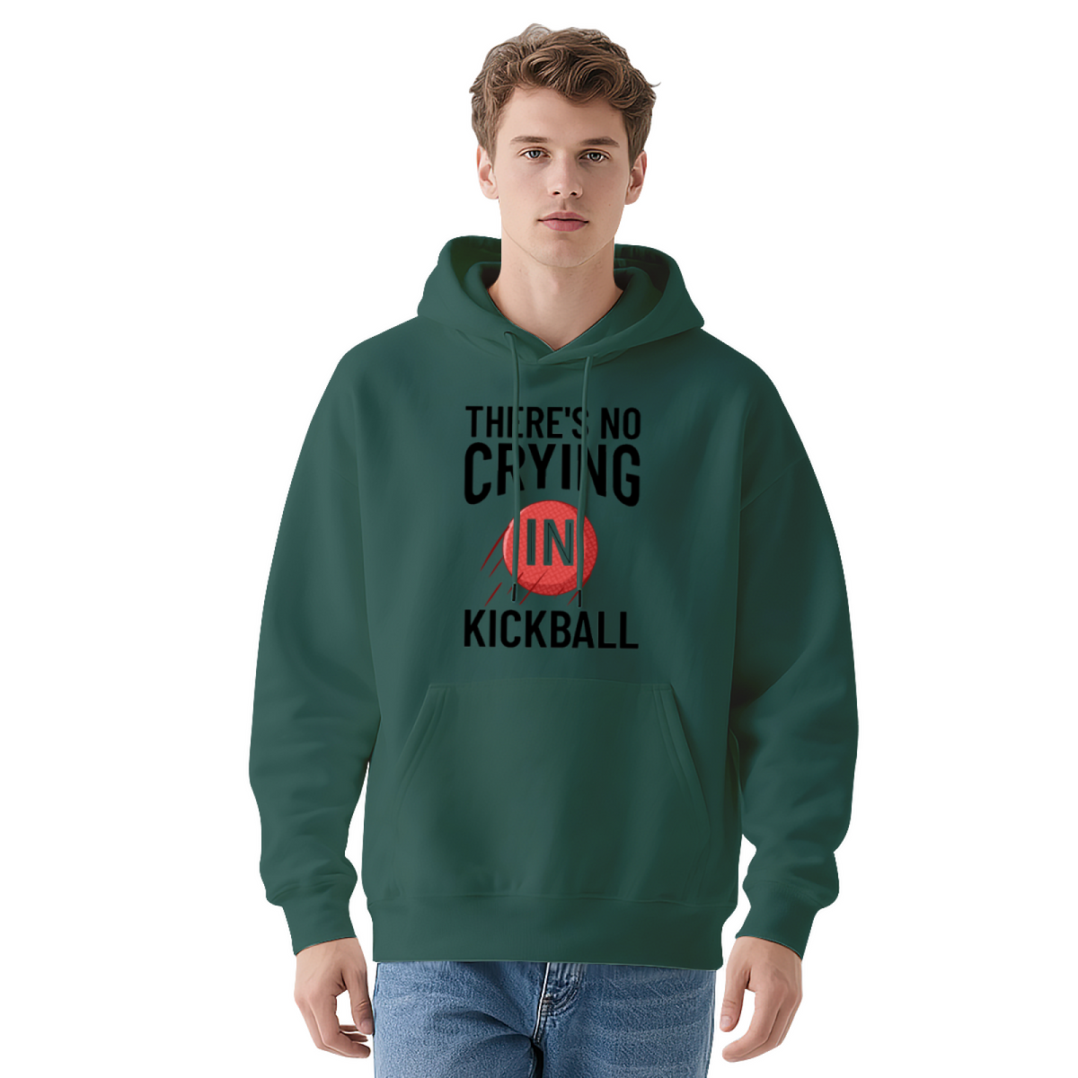 Stylish Pullover Hoodie - Design Reads There'S