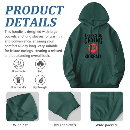 Stylish Pullover Hoodie - Design Reads There'S