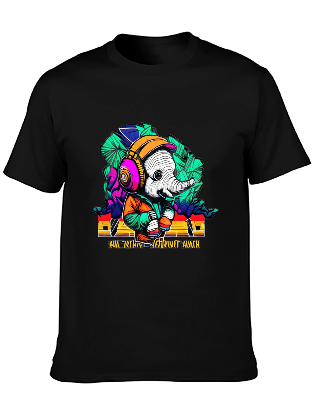 Cool Elephant Graphic T-Shirt