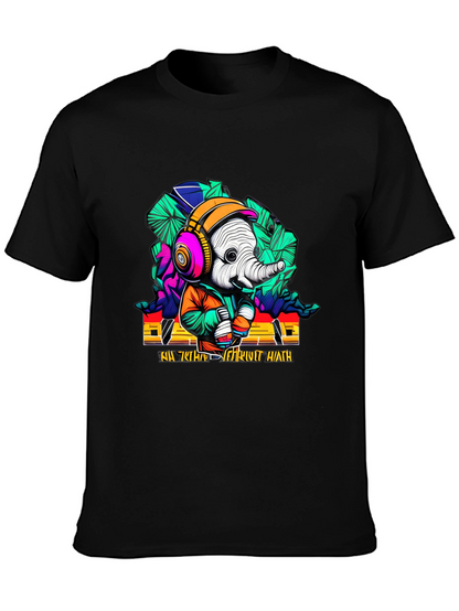 Cool Elephant Graphic T-Shirt
