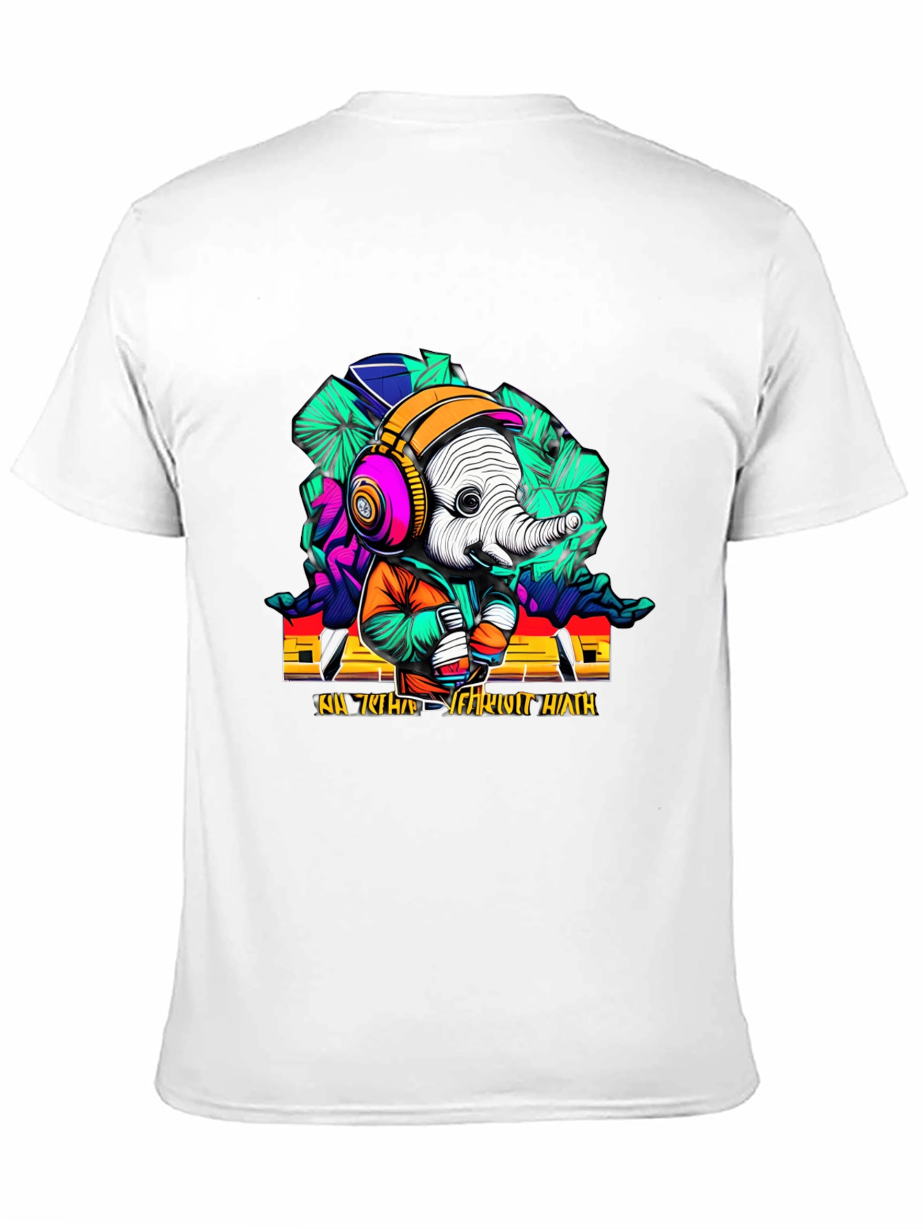 Cool Elephant Graphic T-Shirt