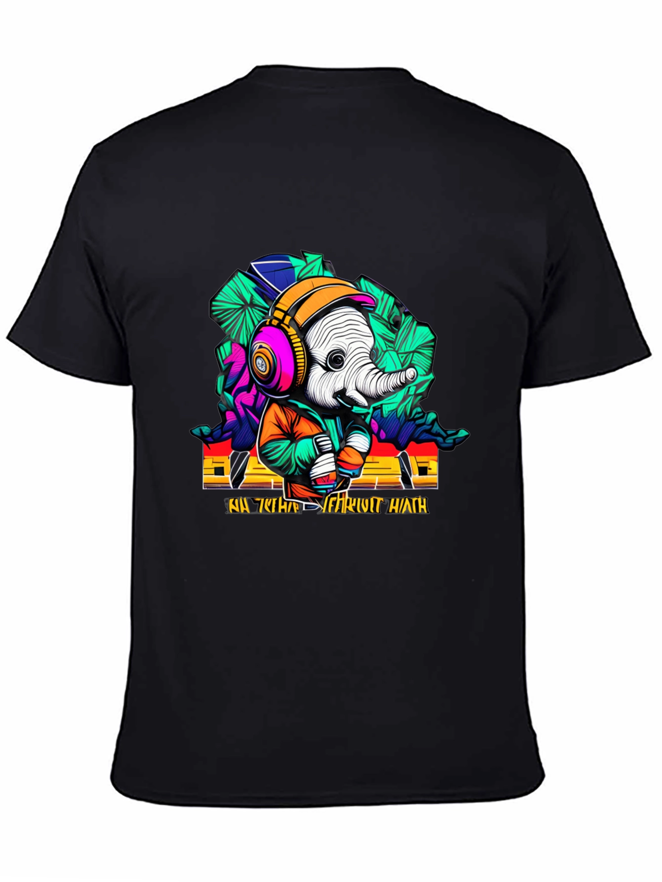 Cool Elephant Graphic T-Shirt
