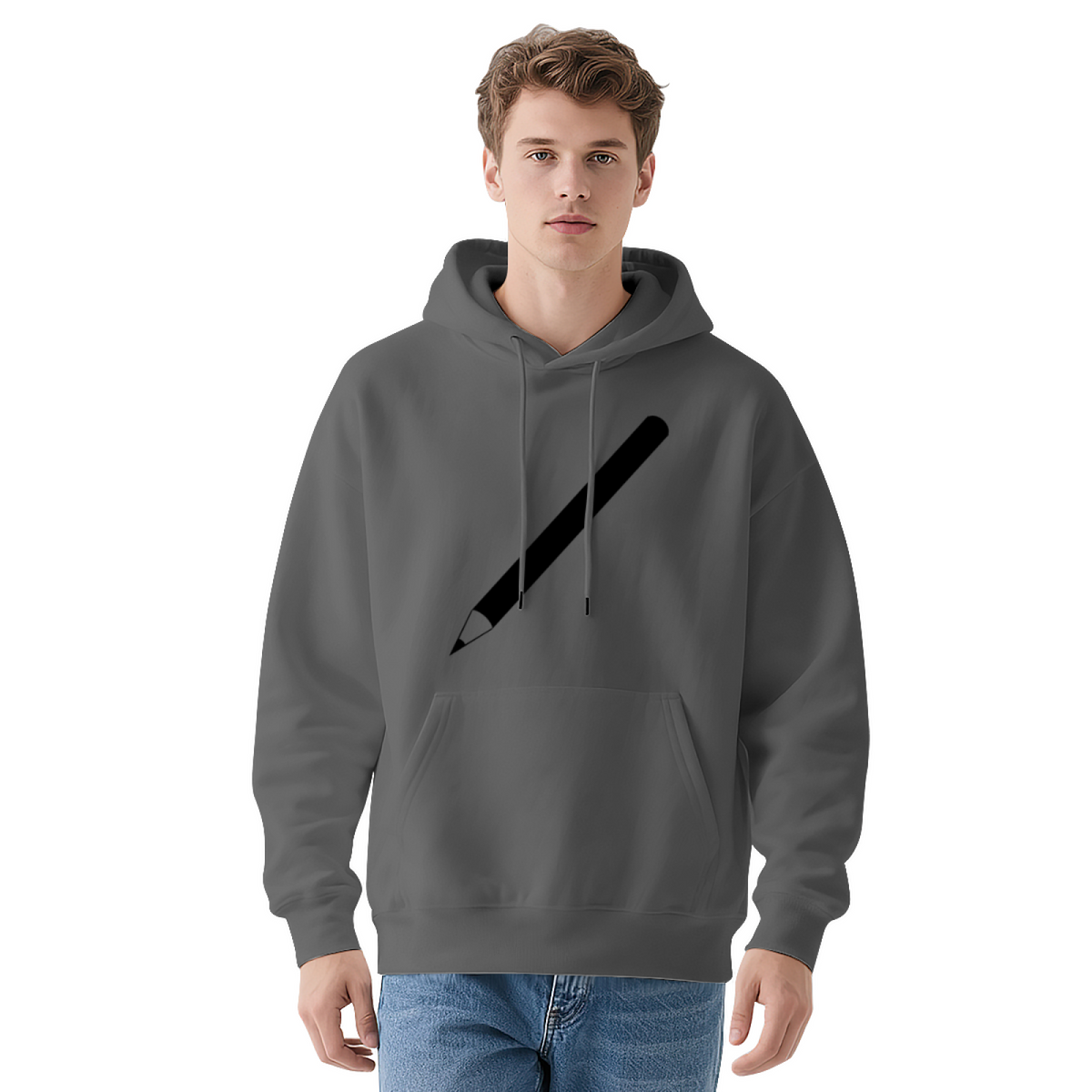 Premium Graphic Hoodie - Dark Green Hoodie