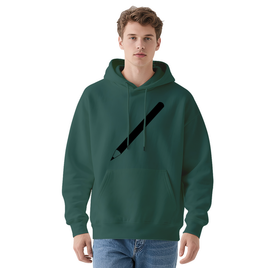 Premium Graphic Hoodie - Dark Green Hoodie