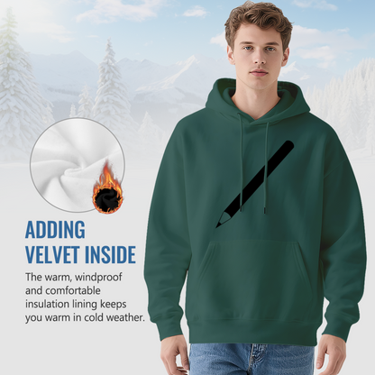 Premium Graphic Hoodie - Dark Green Hoodie