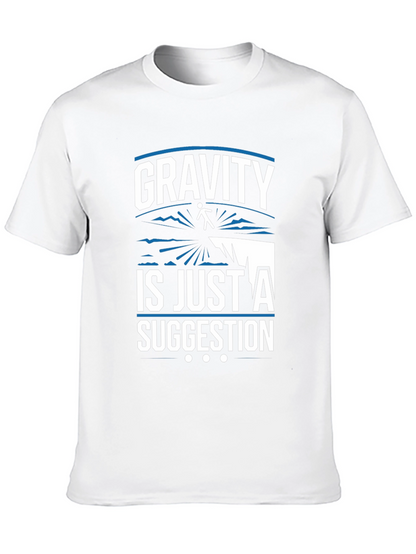 Gravity Suggestion Graphic Tee - Black