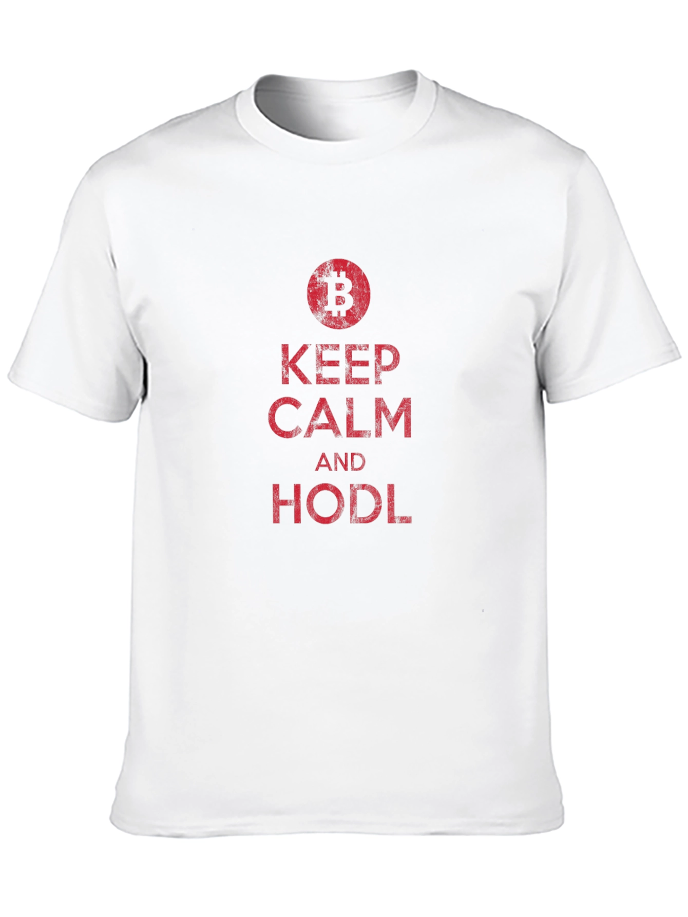 Bitcoin HODL T-Shirt - Keep Calm Crypto Tee